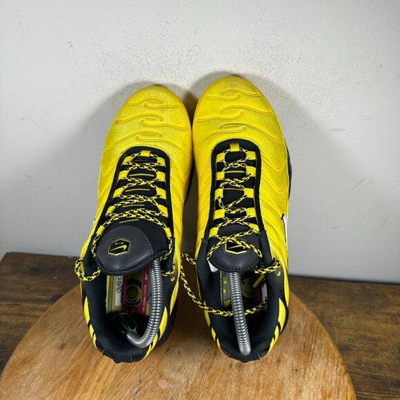 Nike Air Max Plus Frequency Pack Yellow Men's Size 8 Shoe AV7940-700 - Picture 6 of 9